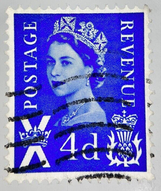 British Elizabeth II 4 Four - Pence Stamp | Collectable Grade