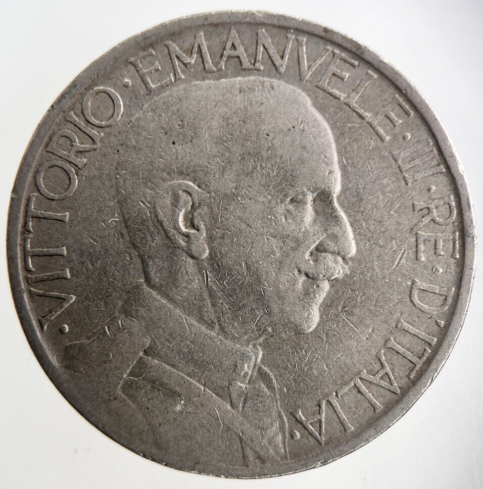 1926 Italy 2 Lira Coin | Fine Collectable Grade