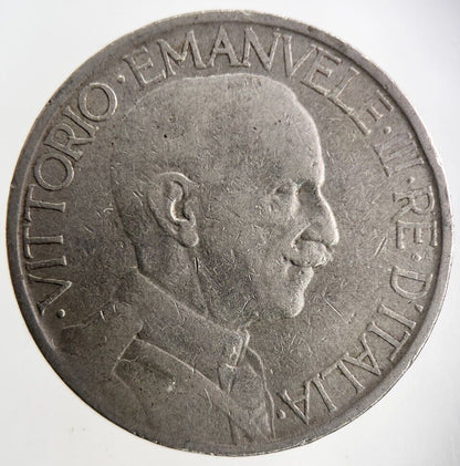 1926 Italy 2 Lira Coin | Fine Collectable Grade