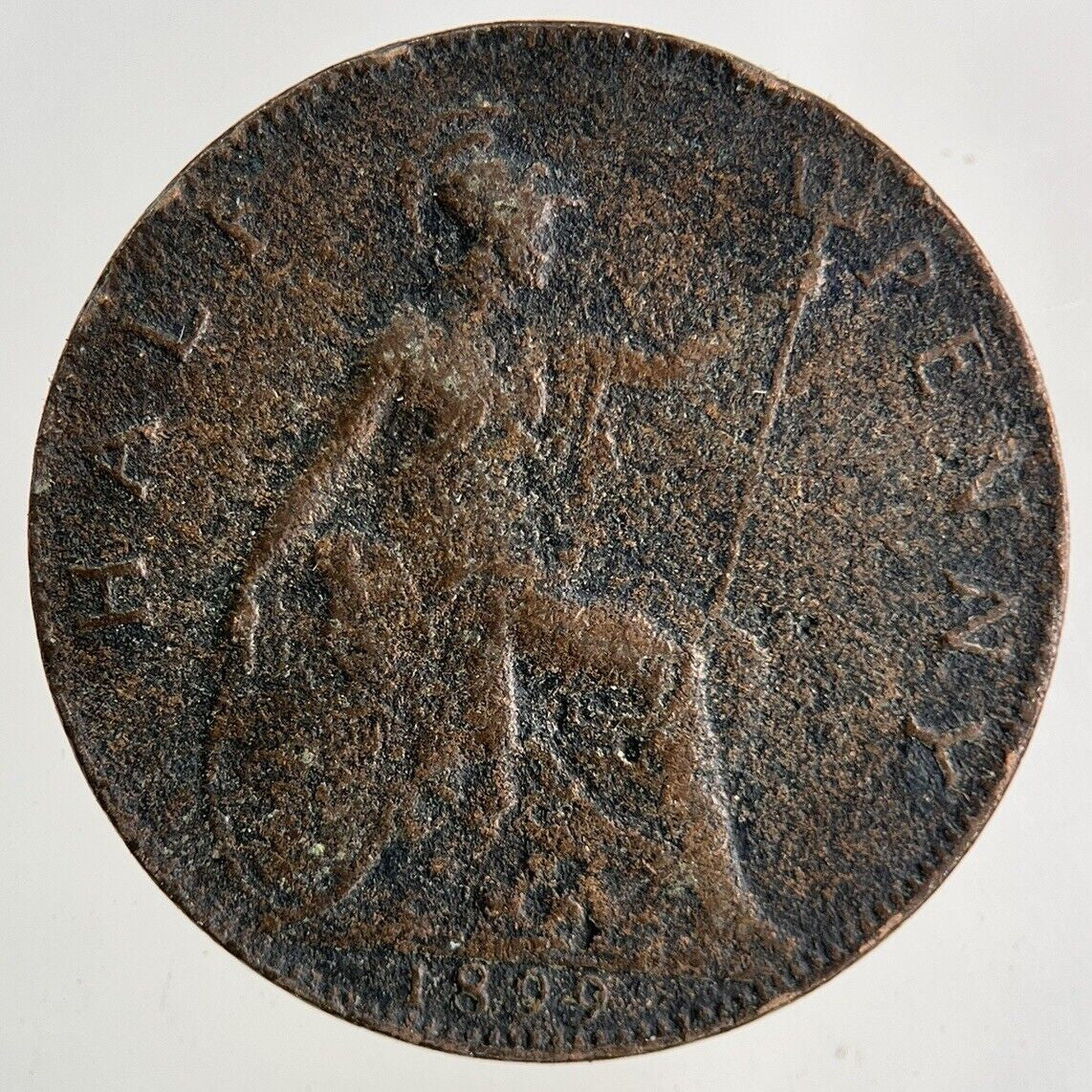 1899 Victoria Half - Penny Coin | Collectable Grade
