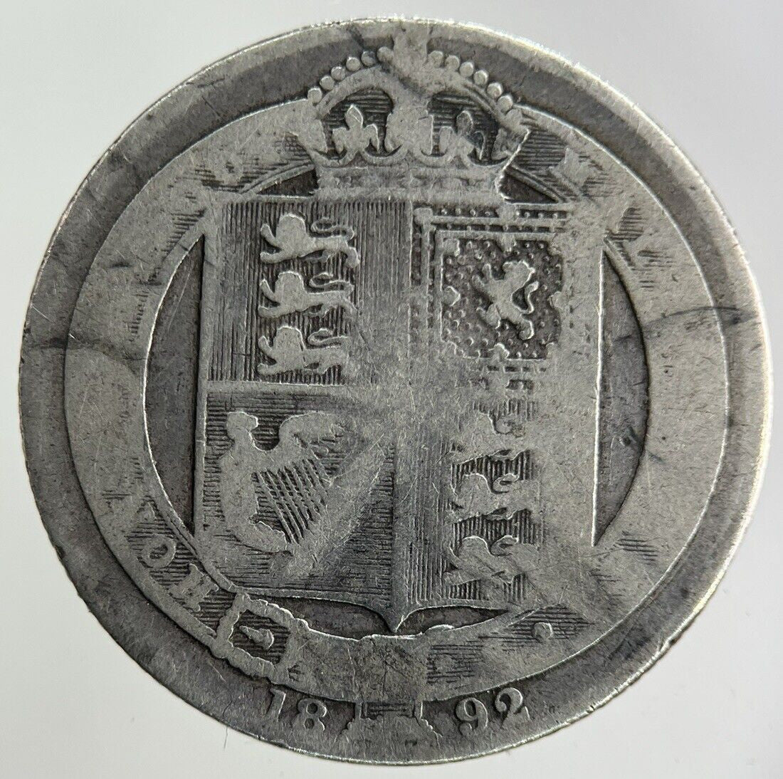 1892 Victoria One Shilling Silver Coin | Collectable Grade