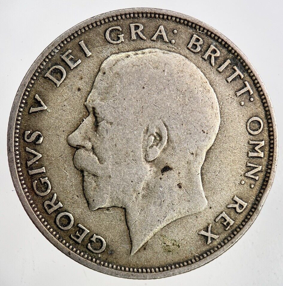 1921 George V Half - Crown Silver Coin | Collectable Grade