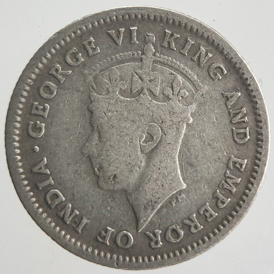 1943 British Four - Pence Guiana Belize Silver Coin | Collectable Grade | a4228