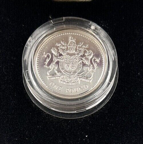 1983 British £1 One Pound Silver Coin | Comes In Capsule | a90355
