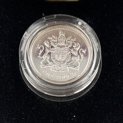 1983 British £1 One Pound Silver Coin | Comes In Capsule | a90355