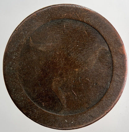 1798 Isle of Man Half - Penny Coin | Fair Grade