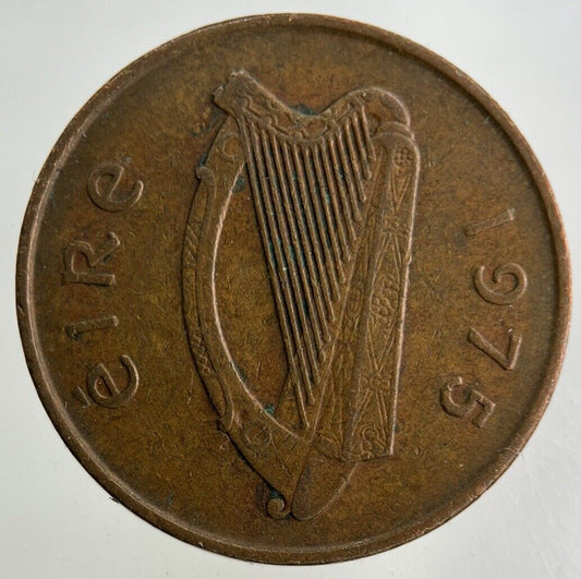 1975 Irish 2p Two - Pence Coin | Fine Collectable Grade