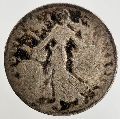 1900 France 50 Centimes Silver Coin | Fair Grade