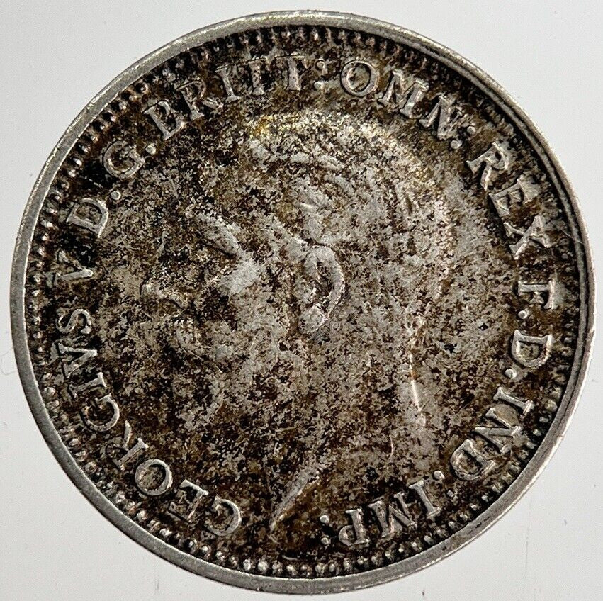 1930 George V Threepence Silver Coin | Very High Grade | a8749