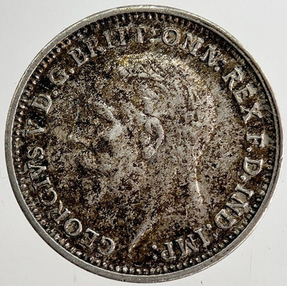 1930 George V Threepence Silver Coin | Very High Grade | a8749