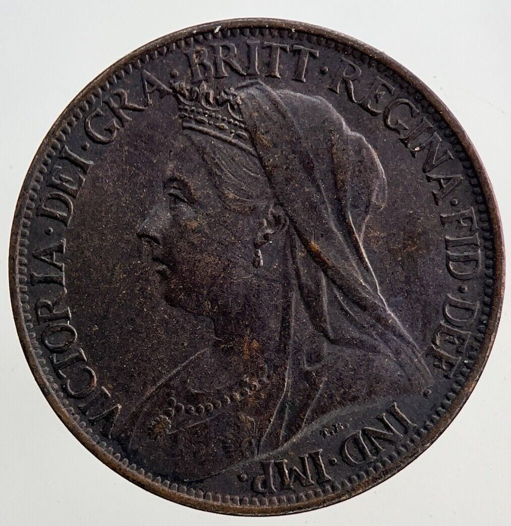 1900 Victoria Farthing Coin | Very High Grade