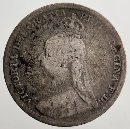 1892 Victoria Threepence Silver Coin | Collectable Grade | a7220