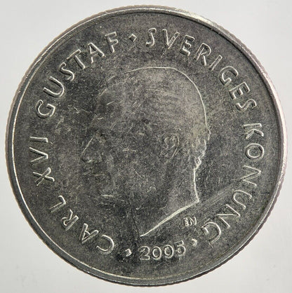 2005 Sweden 1 Krona Coin | Very High Grade