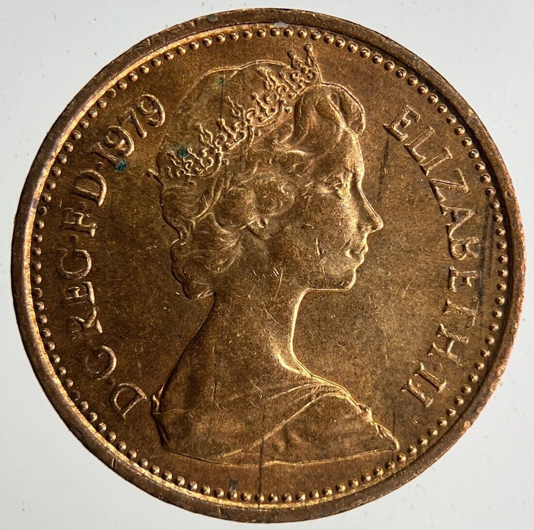 1979 Elizabeth II 2nd New Half - Penny Coin | Very Fine Grade