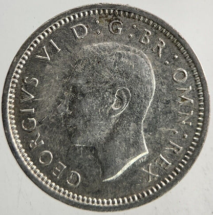 1941 George VI Threepence Silver Coin | Fine Collectable Grade