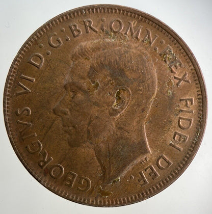1952 Australia One Penny Coin | Fine Collectable Grade