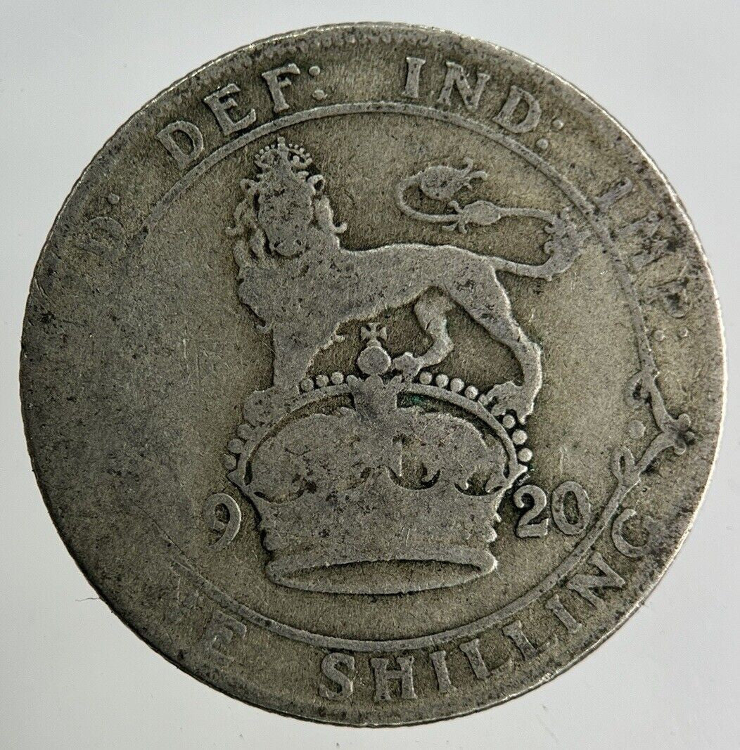 1920 George V Shilling Silver Coin | Collectable Grade
