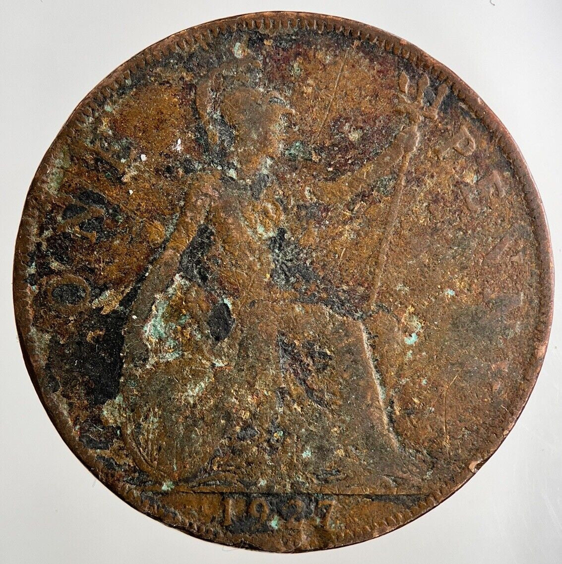 1927 George V One Penny Coin | Collectable Grade