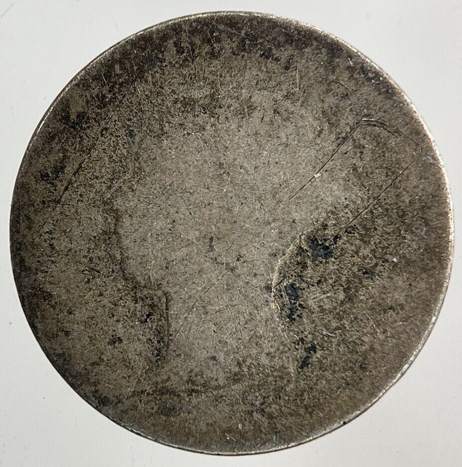 British Victoria Threepence Silver Coin | Fair Grade