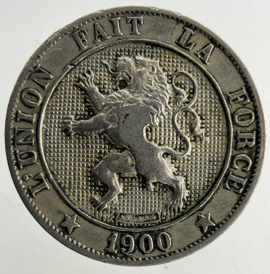 1900 Belgium 5 Centimes Coin | Fine Collectable Grade
