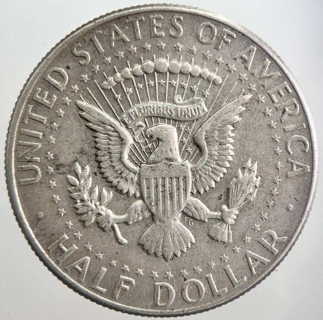 1964 US USA Kennedy Half Dollar Silver Coin | Fine Collectable Grade | a7772