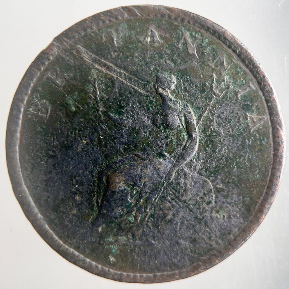 1807 George III 3rd Half - Penny Coin | Collectable Grade | a4393
