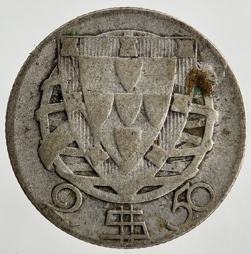 1944 Portugal 2.5 Escudos Silver Coin | Collectable Grade