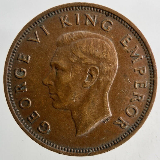 1941 New Zealand Half - Penny Coin | Very High Grade