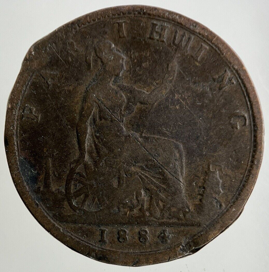1884 Victoria Farthing Coin | Collectable Grade