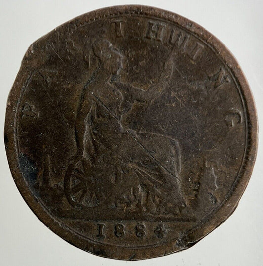 1884 Victoria Farthing Coin | Collectable Grade