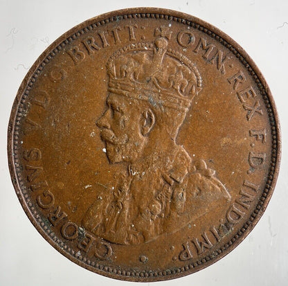 1922 Australia One Penny Coin | Fine Collectable Grade