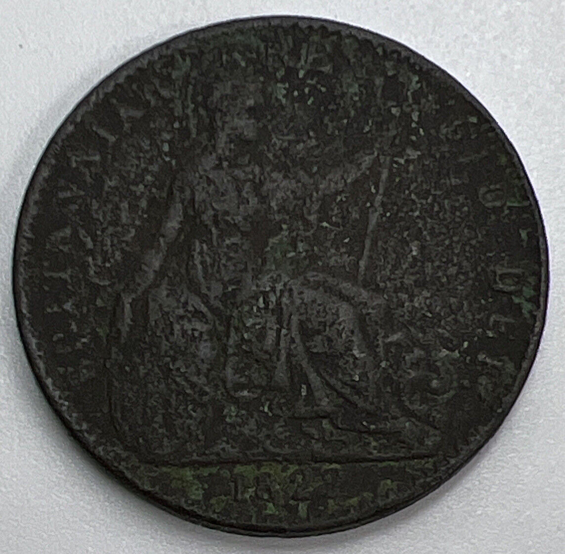 1822 George IV Farthing | British Coin | Fair Grade | a1180