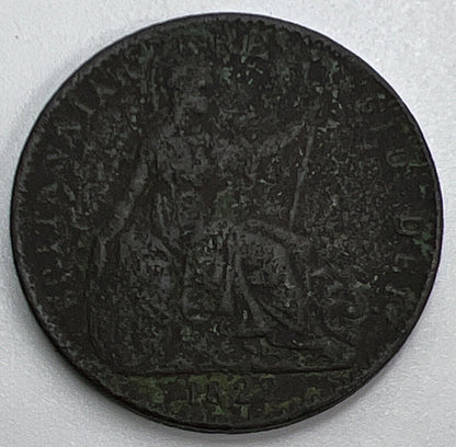 1822 George IV Farthing | British Coin | Fair Grade | a1180