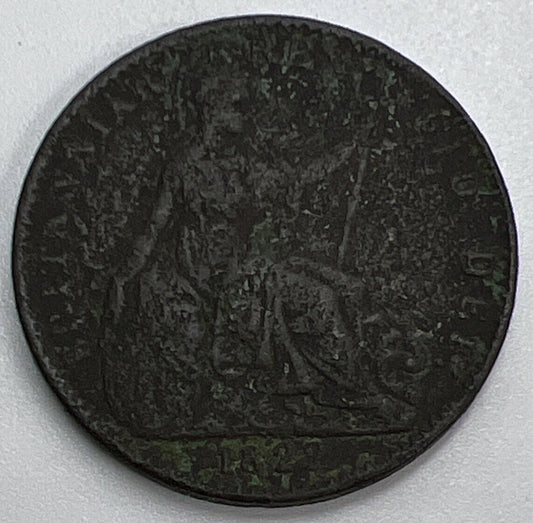 1822 George IV Farthing | British Coin | Fair Grade | a1180