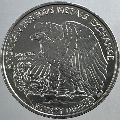 American Precious Metals Exchange 1/2 Half oz Silver Coin | a3965