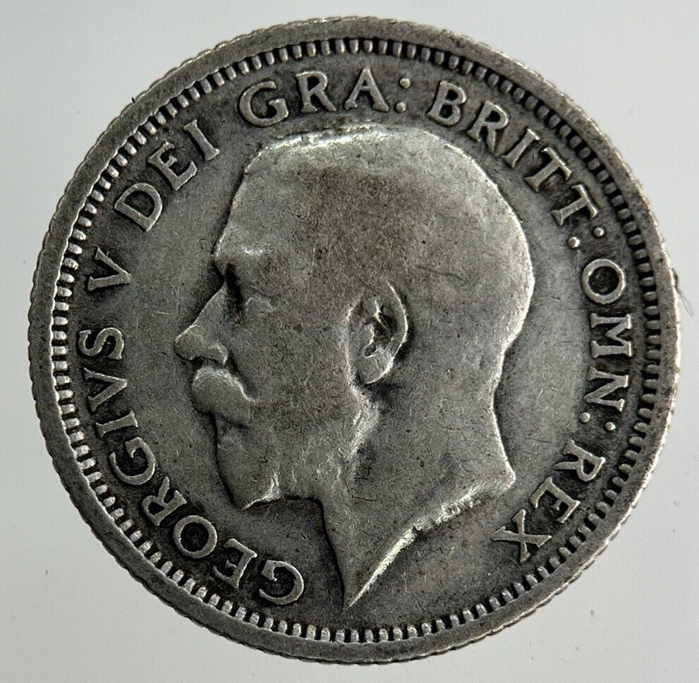 1926 George V Sixpence Silver Coin | Very High Grade