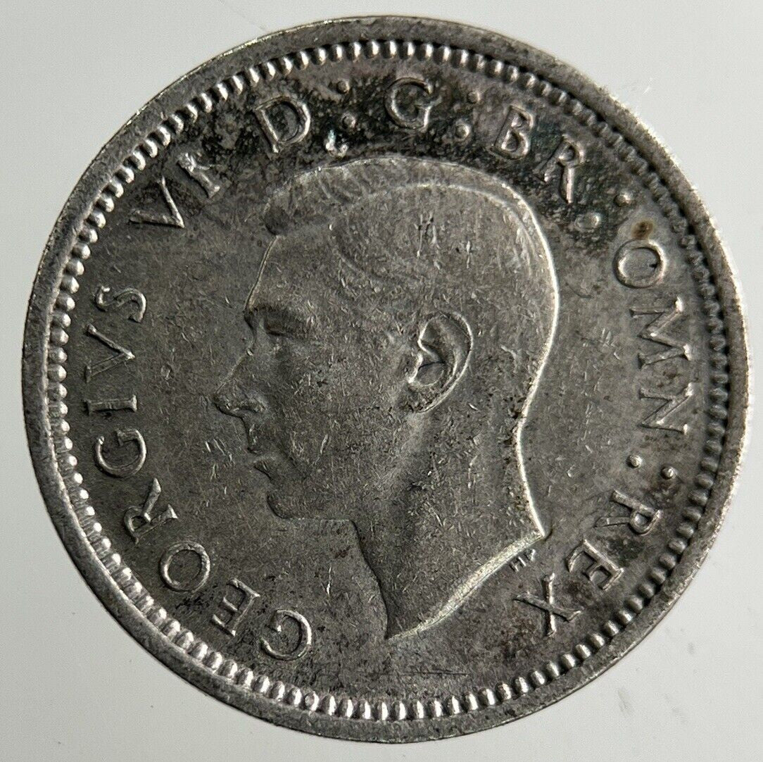1937 George VI Threepence Silver Coin | Fine Collectable Grade
