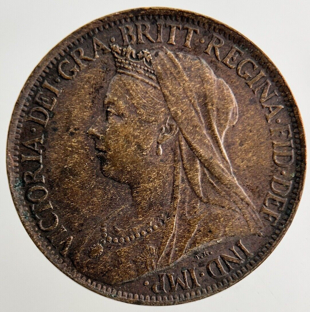 1897 Victoria Farthing Coin | Very High Grade