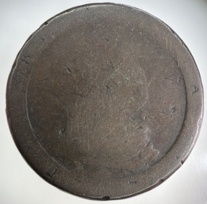 1797 George III 3rd Cartwheel One Penny Coin | Fair Grade