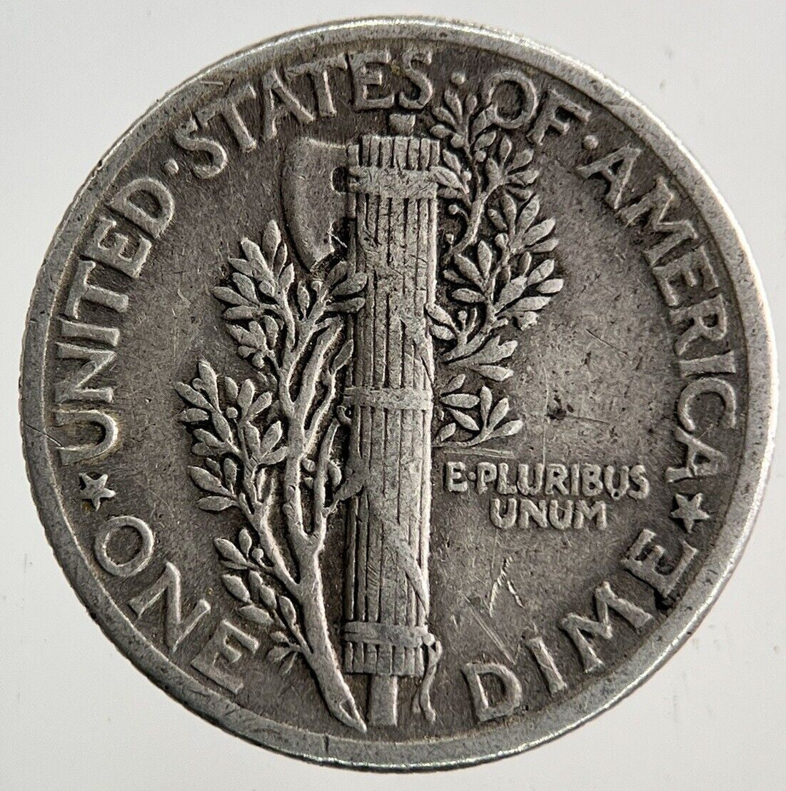 1937 US USA Mercury One Dime Silver Coin | Fine Collectable Grade