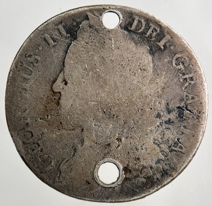 1745 George II 2nd Roses Shilling Silver Coin | Collectable Grade