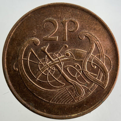 1998 Irish 2p Two - Pence Coin | Fine Collectable Grade