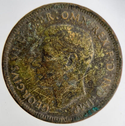 1945 George VI Half - Penny Coin | Fine Collectable Grade