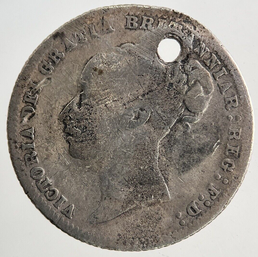 1877 Victoria Sixpence Silver Coin | Collectable Grade