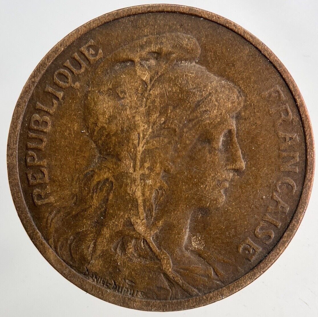 1909 France 5 Centimes Coin | Collectable Grade