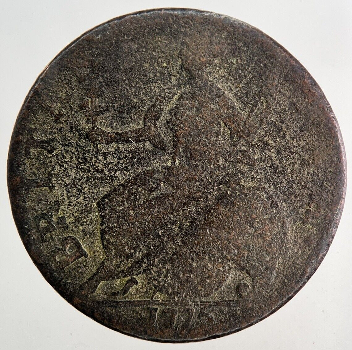 1775 George 3rd III Half - Penny Coin | Collectable Grade