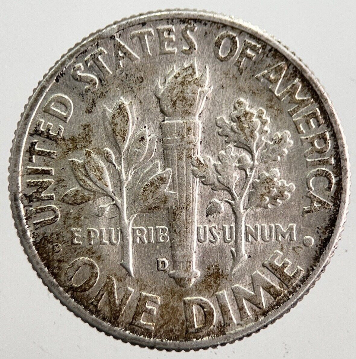 1964 - D US USA Roosevelt Dime Silver Coin | Very High Grade | a7824