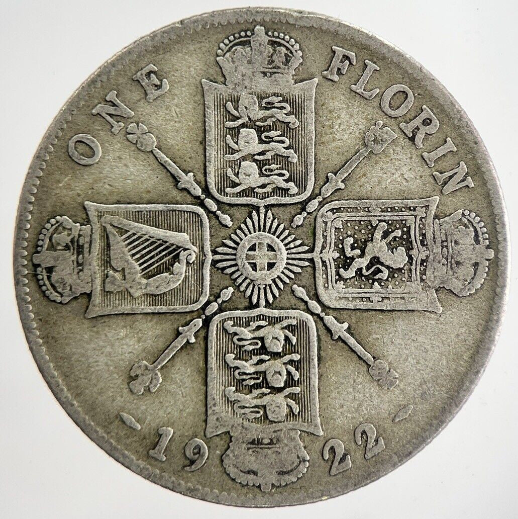 1922 George V Florin Silver Coin | Collectable Grade