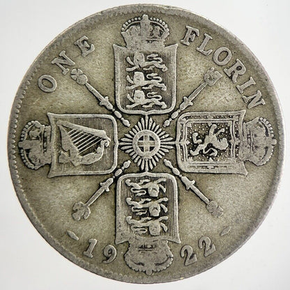 1922 George V Florin Silver Coin | Collectable Grade