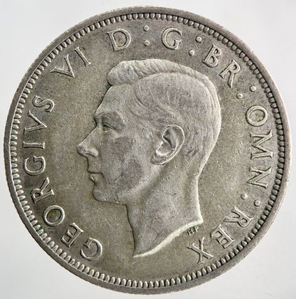 1940 George VI Half - Crown Silver Coin | Fine Collectable Grade